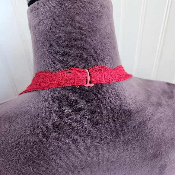 NWOT Marilyn Monroe Intimates Red Sheer Nightie Babydoll Lingerie Bra Slip XL - Picture 7 of 12